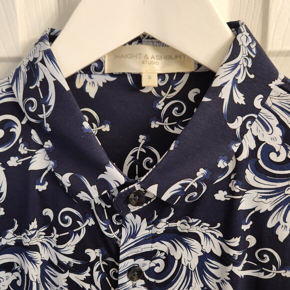 Haight & Ashbury Liquid Cotton S/S Button Down Shirt - Picture 1 of 3